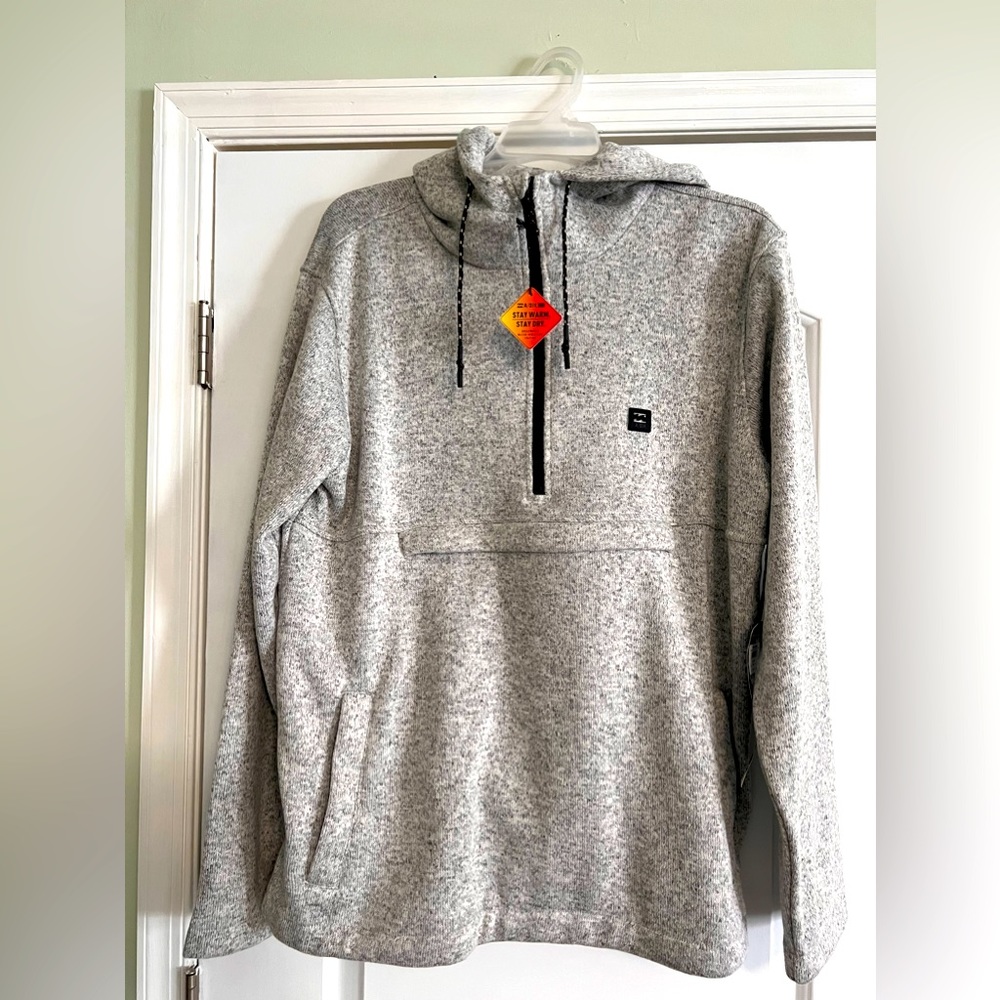 XXL Billabong Furnace Fleece Hoodie Zip Neck
